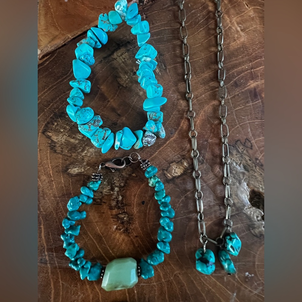 Turquoise Handmade Jewelry Set